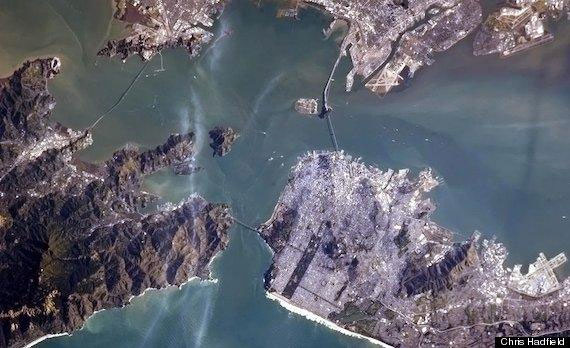Picture 2 of 5 artificial landscapes visible from the universe