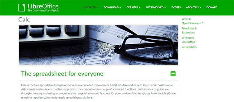 Picture 3 of 5 best alternatives for Microsoft Excel