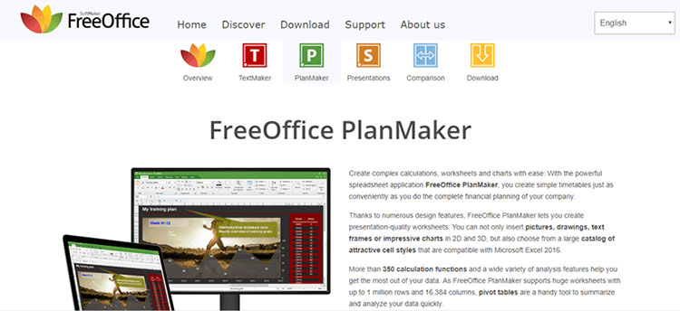 Picture 4 of 5 best alternatives for Microsoft Excel