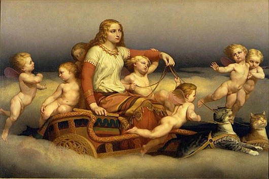 Picture 3 of 5 gods of love 'full of grace' in myth