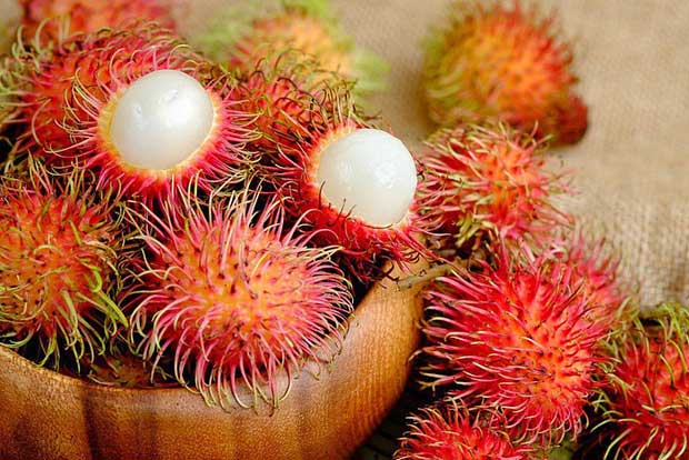 Picture 3 of 5 groups of people should not eat rambutan lest disease, procession into the body