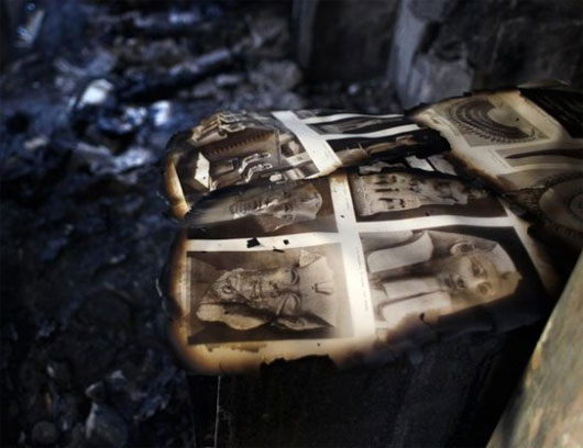 Picture 3 of 5 knowledge treasures are destroyed by humans