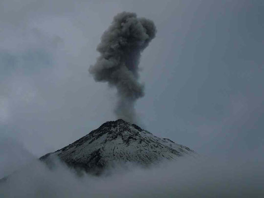 Picture 1 of 5 longest erupting mountains on the planet