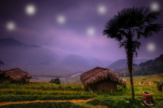 Picture 2 of 5 mysteries of UFOs appeared in Vietnam during the war