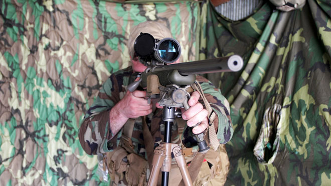 Picture 3 of 5 techniques used by snipers in preparation and combat