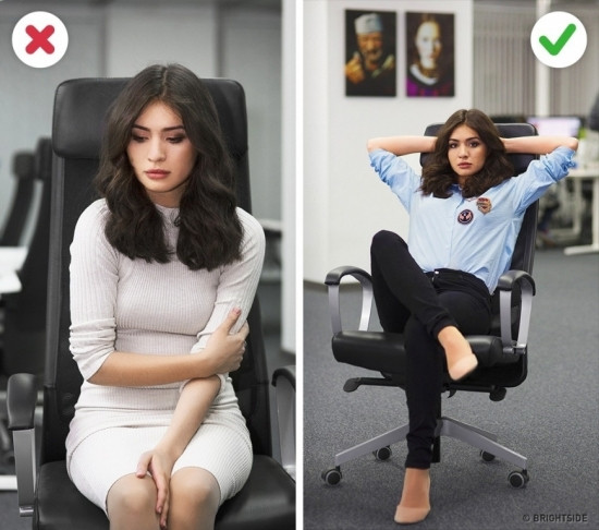 Picture 1 of 5 ways to change positions will help you get rid of stress immediately
