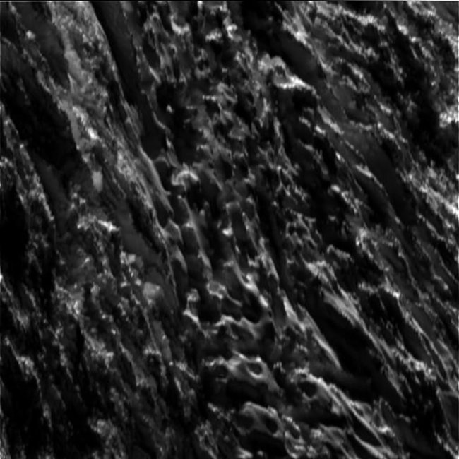 Picture 8 of 50 images of Saturn's Enceladus moon - where life can exist (Part 1)