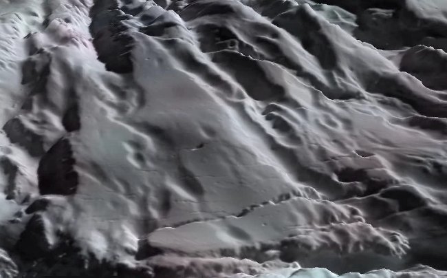 Picture 19 of 50 images of Saturn's Enceladus moon - where life may exist (Part 2)