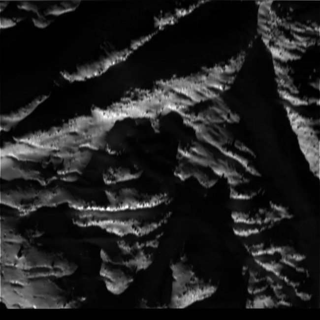 Picture 21 of 50 images of Saturn's Enceladus moon - where life may exist (Part 2)
