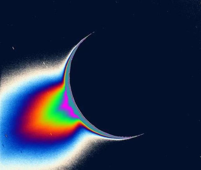 Picture 8 of 50 images of Saturn's Enceladus moon - where life may exist (Part 2)