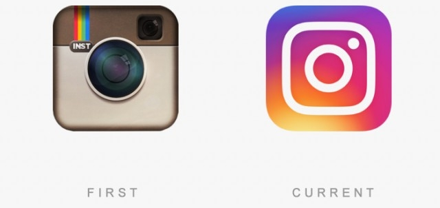 Picture 16 of 50 logos of famous brands that day and now