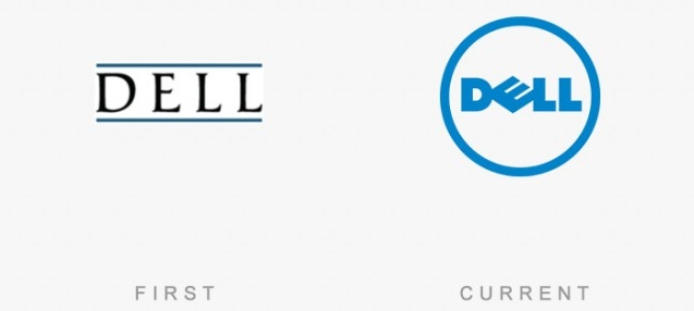 Picture 17 of 50 logos of famous brands that day and now
