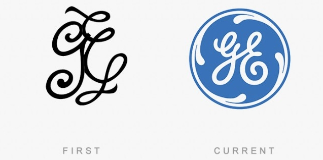 Picture 26 of 50 logos of famous brands that day and now