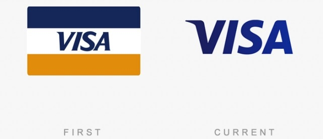 Picture 27 of 50 logos of famous brands that day and now