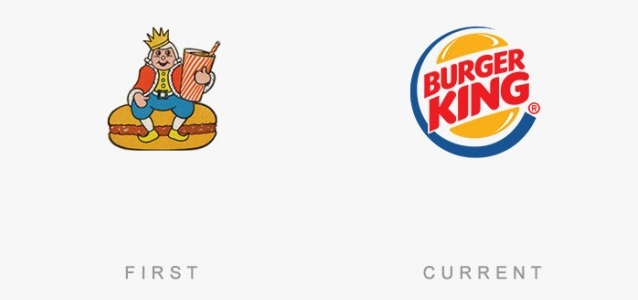 Picture 35 of 50 logos of famous brands that day and now