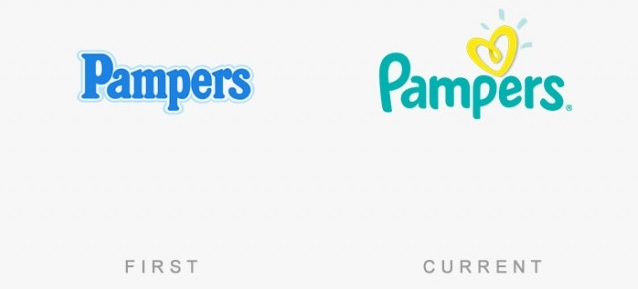 Picture 37 of 50 logos of famous brands that day and now