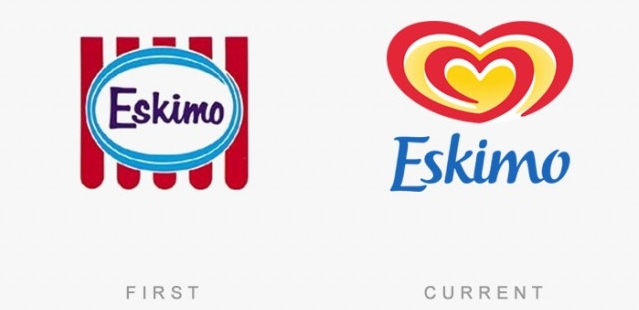 Picture 41 of 50 logos of famous brands that day and now