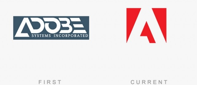 Picture 42 of 50 logos of famous brands that day and now
