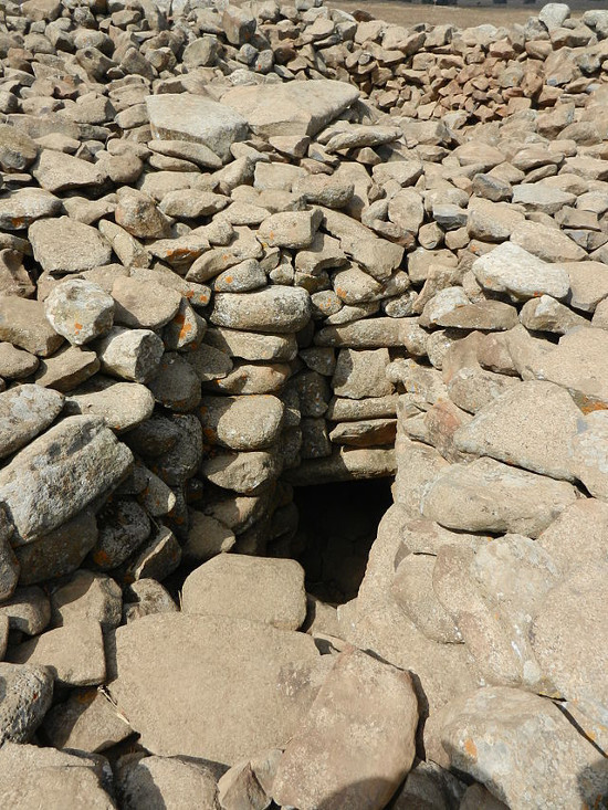 Picture 3 of 5,000-year-old giant wheel on the plateau