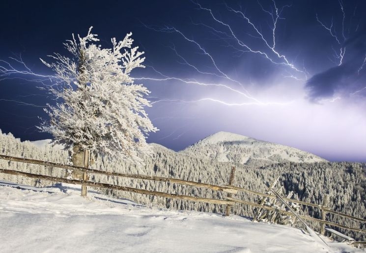 Picture 5 of 6 beautiful natural phenomena only in winter
