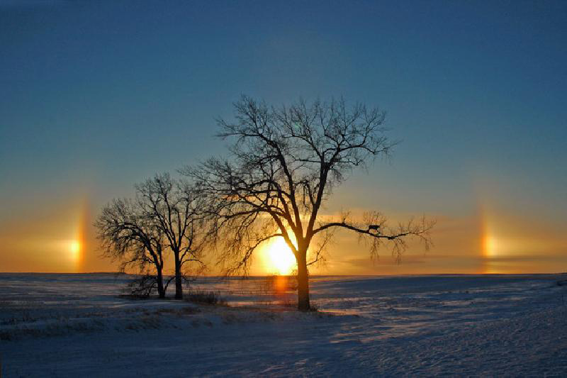 Picture 6 of 6 beautiful natural phenomena only in winter