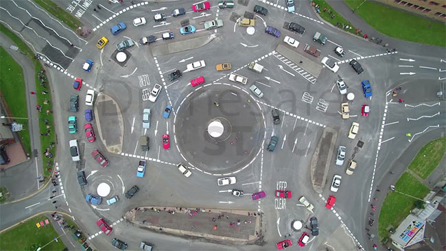 Picture 8 of 6 intersections designed like world famous mazes