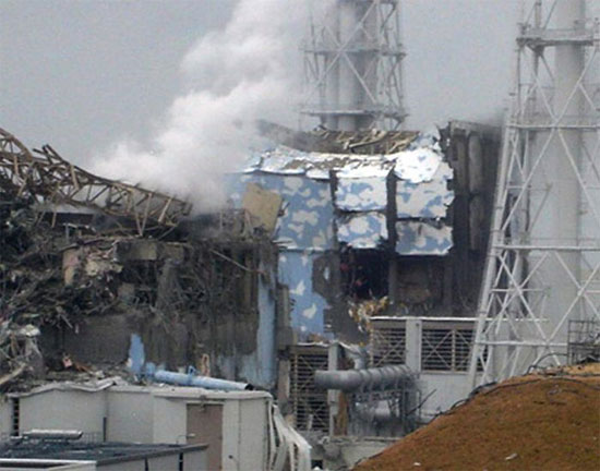 Picture 1 of 60 billion bq of radiation leaks into the Pacific every day