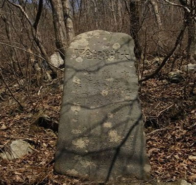 Picture 1 of 600-year-old stone tablet - savior in the Japanese tsunami