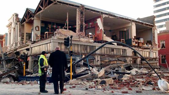 Picture 1 of 65 people died in the New Zealand earthquake