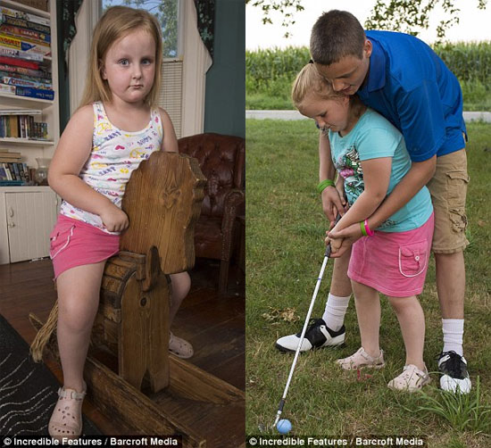 Picture 4 of 6-year-old girl faces illness