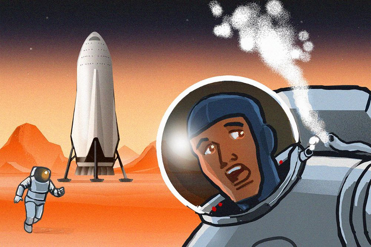 Picture 5 of 7 dark scenarios when humans go to Mars