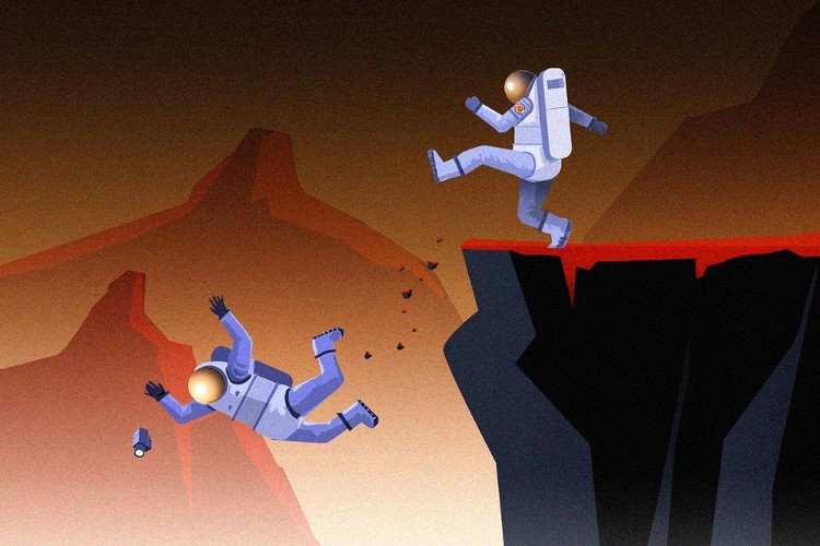Picture 7 of 7 dark scenarios when humans go to Mars