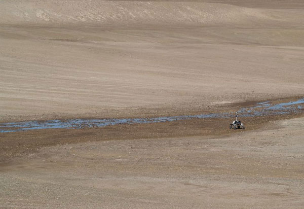Picture 5 of 7 'Mars' lands on Earth