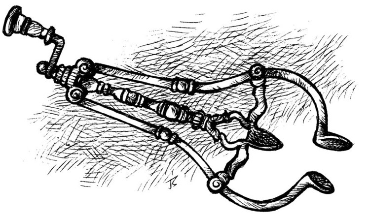 Picture 6 of 7 most horrifying medical instruments in the history of human development