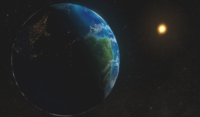 Picture 3 of 7 perspective of the destruction of the Earth
