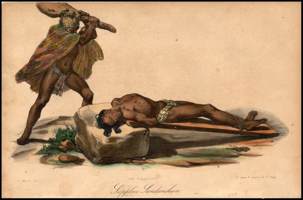 Picture 3 of 7 very worldly ritual sacrifices of living people