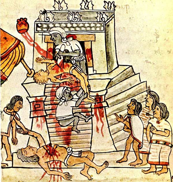 Picture 4 of 7 very worldly ritual sacrifices of living people