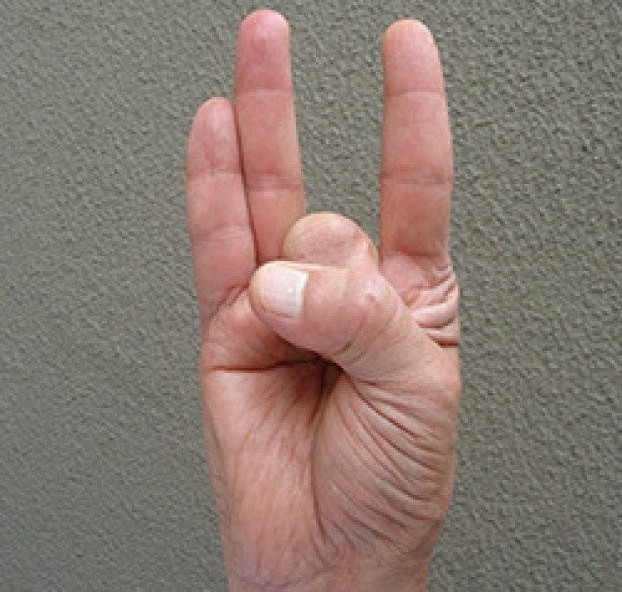 Picture 4 of 7 Yoga movements for hands