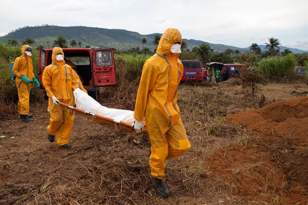 Picture 1 of 70% of people die from Ebola epidemic in West Africa