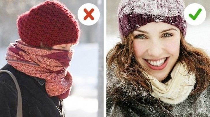 Picture 3 of 8 mistakes when going out in the cold makes you sick easily
