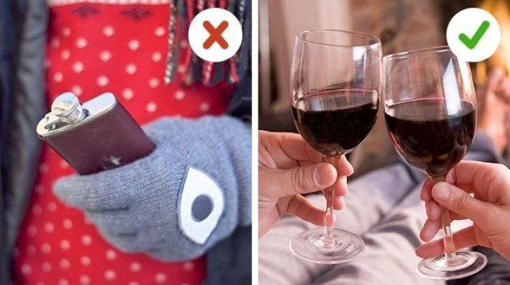 Picture 8 of 8 mistakes when going out in the cold makes you sick easily