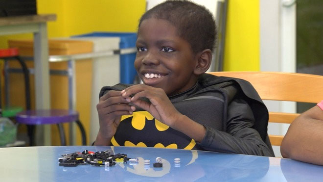 Picture 1 of 8-year-old boy from brain cancer by gene decoding