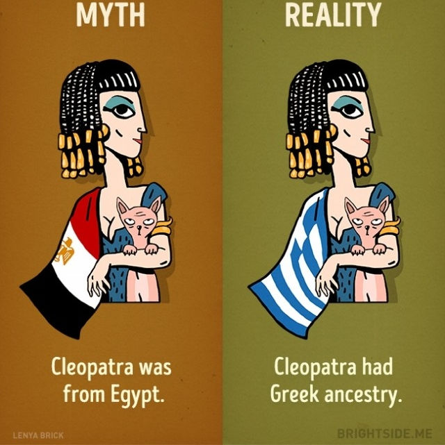 Picture 4 of 9 mistakenly believe that everyone believes is the historical truth