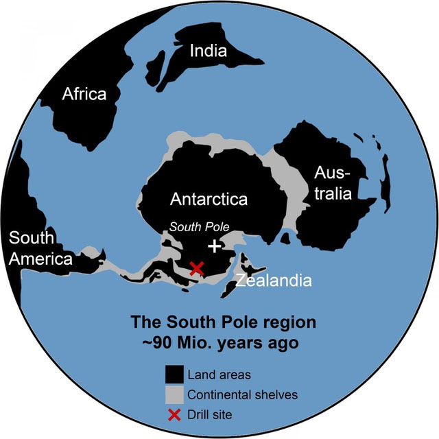 Picture 3 of 90 million years ago, West Antarctica was a vast rain forest