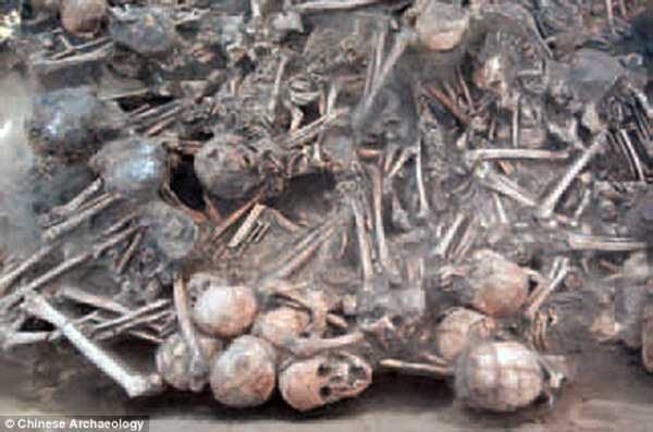 Picture 2 of 97 5,000-year-old remains were deformed in a house of 20 square meters
