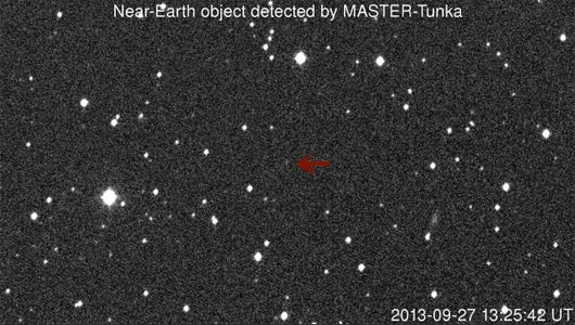 Picture 1 of A 15-meter asteroid has just flipped the Earth