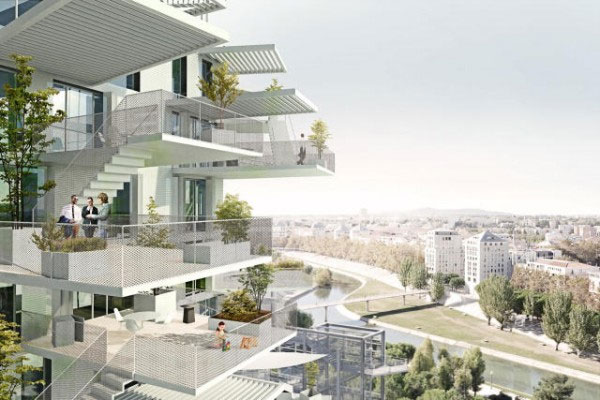 A beautiful tree-shaped building dedicated to French architecture images 3