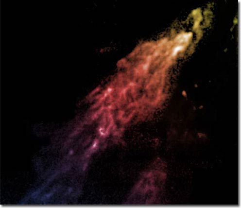A cloud of hydrogen gas is rushing into the Milky Way images 2