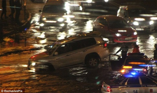 Picture 7 of A Russian city is being swallowed up