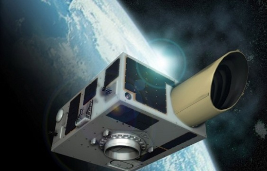Picture 1 of A series of tiny devices flew up into space